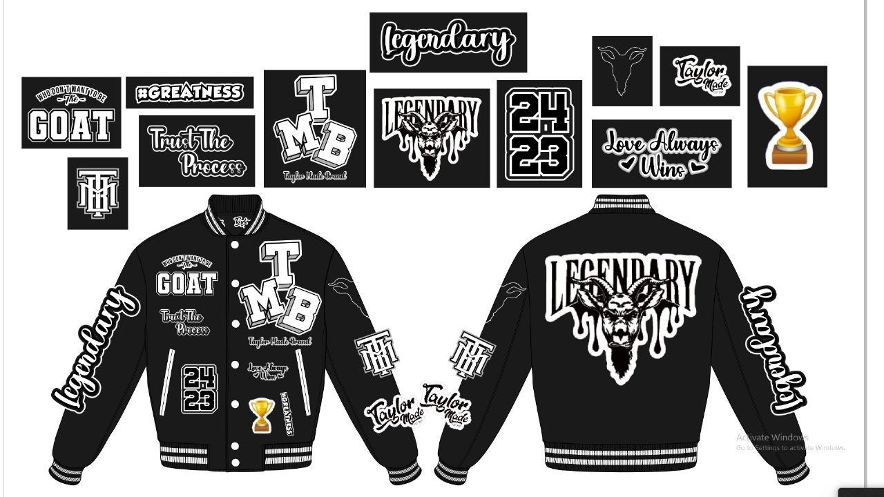 Taylor Made Varsity Jacket